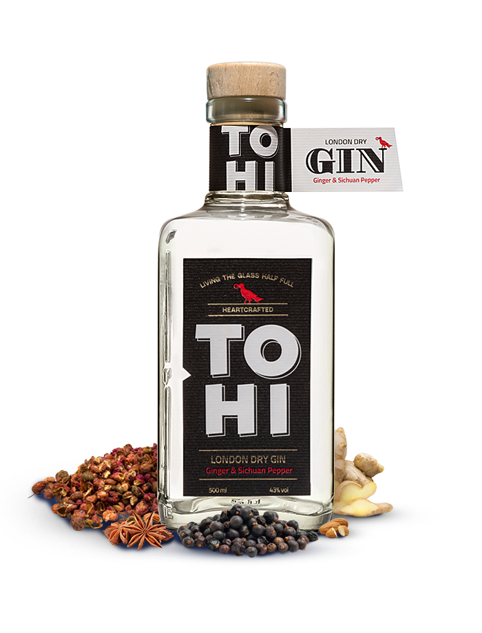 Tohi Lodon Dry Gin Sichuan Pepper & Ginger
